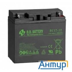 B.b. Battery Аккумулятор Bc 17-12 (12v 17ah)