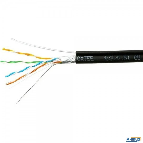 Cablexpert Fpc-5051e-4-cu-outr/100 Кабель Cablexpert (ru) Ftp Outdoor 4x2x0.51 на тросу, медный, кат