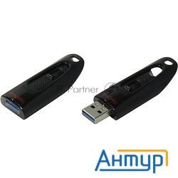 Флеш Диск Sandisk 256gb Ultra Sdcz48-256g-u46 Usb3.0 черный