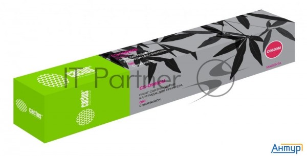 Тонер-картридж Cactus Cs-o9600m 42918914 пурпурный (15000 стр.) для Oki C 9600/9600dn