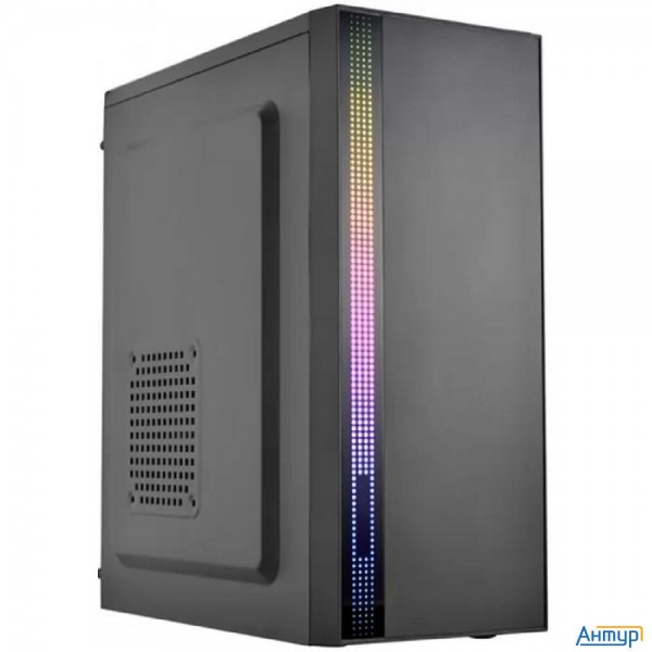 Filum 00-00866547 Корпус Midtower Atx S17 черный, без БП, Rgb Strip, Usb 3.0/2.0
