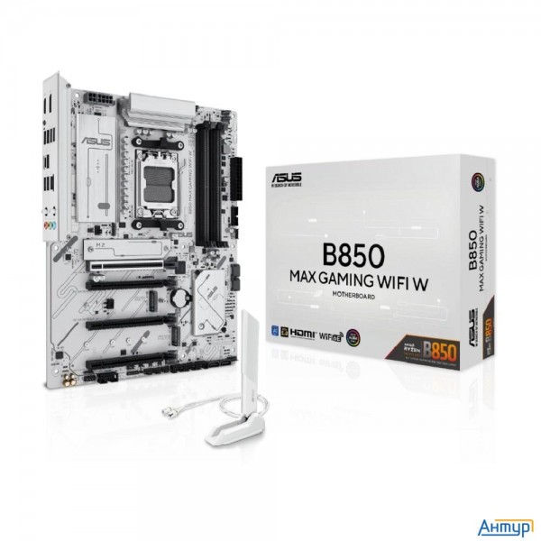 Asus B850 Max Gaming Wifi W (socket Am5,  Atx, 4xddr5(256gb), Dp/hdmi 2.1, 1xpcie 5.0x16/1xpcie 4.0x