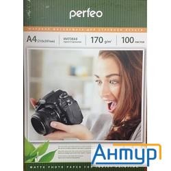 Perfeo Pf-mta4-170/100 Бумага Perfeo матовая 100л, A4 170 г/м2 (m04)