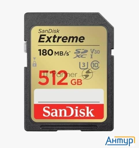Карта памяти Sandisk Sdxc 512gb Uhs-1 Sdsdxvv-512g-gncin