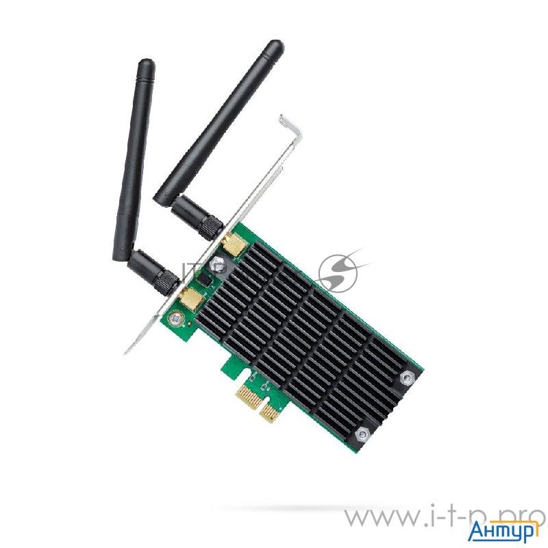 Адаптер Tp Link Archer T4e Ac1200 Двухдиапазонный Wi Fi адаптер Pci Express