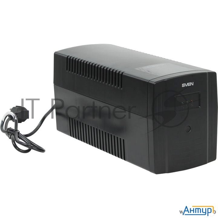 Источник бесперебойного питания Sven Pro 1000 1000va/720w Usb, Rj-45 (3 Euro)