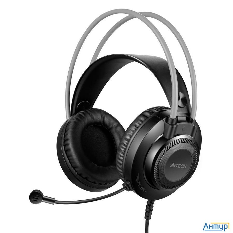A4tech Fstyler Fh200u серый 2м накладные Usb [fh200u Grey] (1431333)