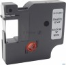 Картридж ленточный Cactus Cs-d1-45013 12мм, черный шрифт, белый фон, 7м для Dymo Lm 160, 210d, 280,