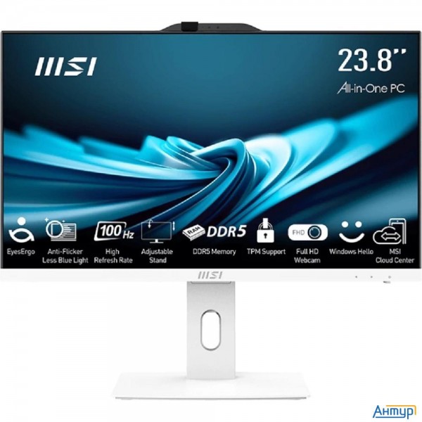 Msi Pro Ap242p 14m [9s6-ae0622-826] White  23.8" {fhd I5 14400(2.5ghz)/16384mb/512ssdgb/dos}