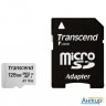Micro Securedigital 128gb Transcend Class 10 Ts128gusd300s-a (microsdxc Class 10 Uhs-i U3, Sd Adapte