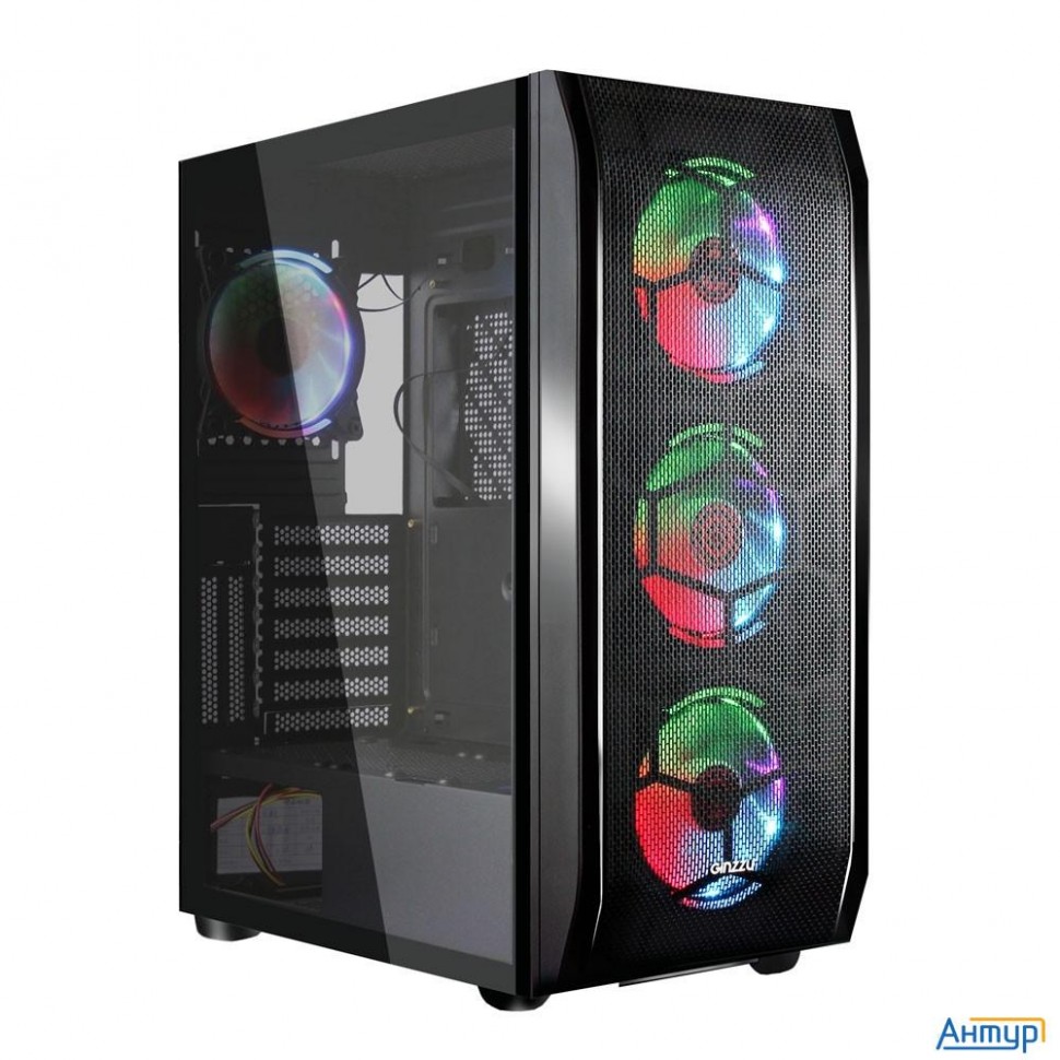 Ginzzu Gl300 Fan 12cm Rgb*4 Usb3.0 Window
