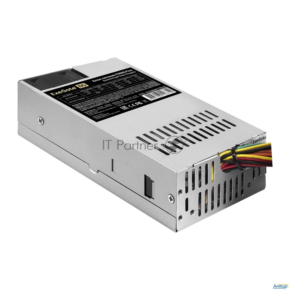 Exegate Ex291347rus Блок питания 250w Exegate F250s (flex Atx, For Itx Case, 4cm Fan, 20+4 Pin, 4 Pi