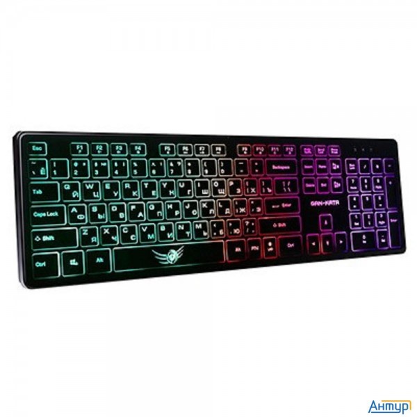 Dialog Gan-kata Клавиатура Kgk-17u Black - игровая с Rgb-подсветкой, Usb, черная