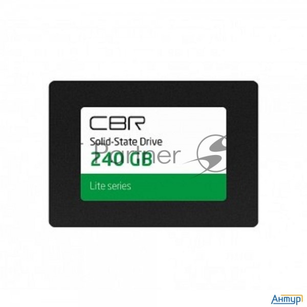 Внутренний Ssd-накопитель Cbr Ssd-240gb-2.5-lt22 серия "lite", 240 Gb, 2.5", Sata Iii 6 Gbit/s, Sm2