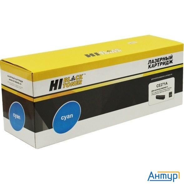 Hi-black Ce271a Картридж для Hp Clj Cp5520/5525/enterprise M750, Восстанов, C, 15k