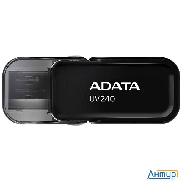 A-data Flash Drive 64gb Uv240, Usb 2.0, Черный Auv240-64g-rbk