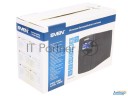 Источник бесперебойного питания Sven Pro 650 650va/390w Lcd, Usb, Rj-45 (2 Euro)