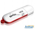 Флеш Диск Silicon Power 16gb Luxmini 320 Sp016gbuf2320v1w Usb2.0 белый