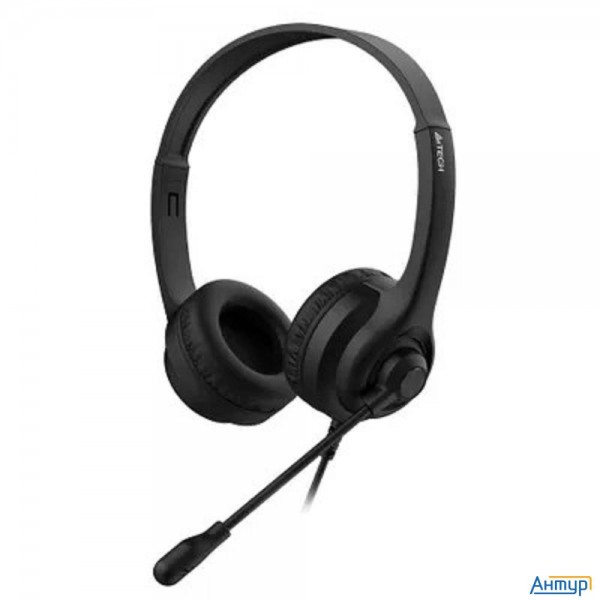 A4tech Hs-8i черный 1.8м накладные оголовь