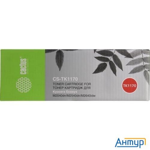 Cactus Tk-1170 Тонер-картридж Hi-black для Kyocera-mita M2040dn/m2540dn/m2640idw, 7,2k  с чипом
