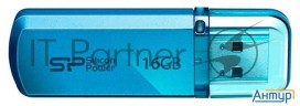 Флеш Диск Silicon Power 16gb Helios 101 Sp016gbuf2101v1b Usb2.0 синий