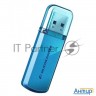 Флеш Диск Silicon Power 16gb Helios 101 Sp016gbuf2101v1b Usb2.0 синий