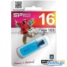 Флеш Диск Silicon Power 16gb Helios 101 Sp016gbuf2101v1b Usb2.0 синий