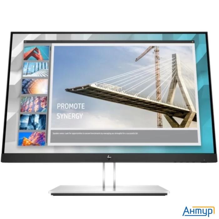 Lcd Hp 24" E24i G4 черный {ips 1920x1080 5ms 16:9 1000:1 250cd 178/178  D-sub Hdmi Displayport} [9vj