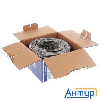 Skynet Utp Indoor 4x2x0,51, медный, Fluke Test, кат.5e, однож., 305 м, Box, серый [csp-utp-4-