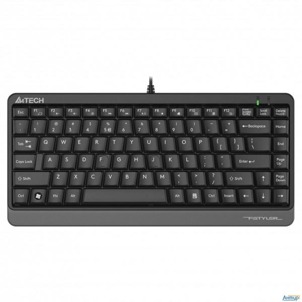 Клавиатура A4tech Fstyler Fks11 черный/серый Usb [1530201]