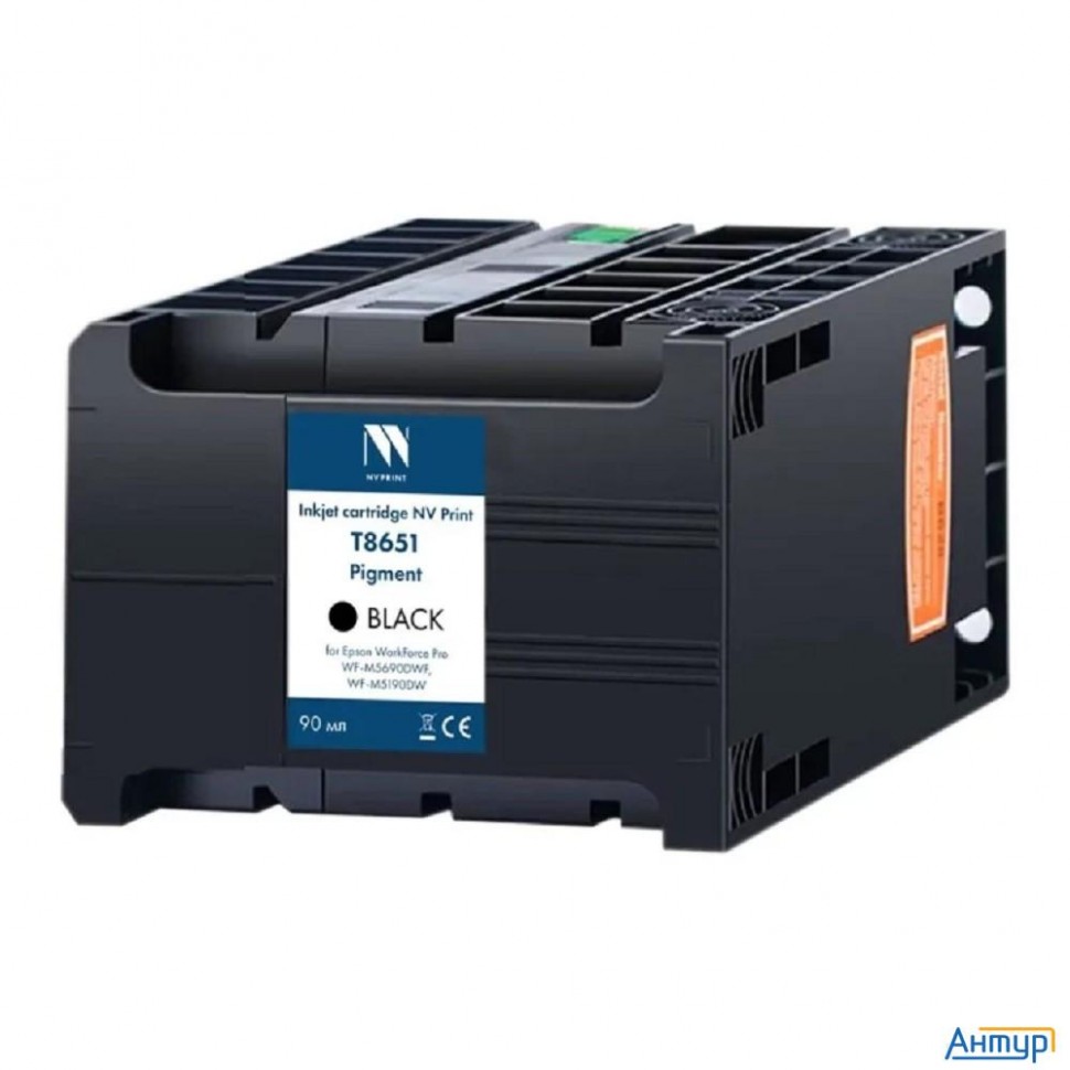 Струйный картридж Nv Print T8651 (nv-c13t865140) Black для  Epson Workforce Pro Wf-m5690dwf, Wf-m519