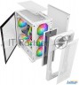 1stplayer Корпус Trilobite T3 White / Matx, Tg / 4x 120mm Led Fans Inc. / T3-wh-4f1-w