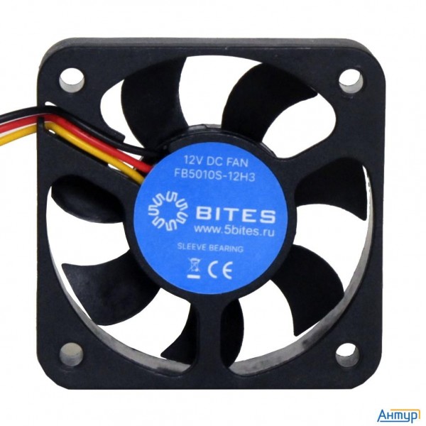 5bites Вентилятор Fb5010s-12h3 50x10 / Sleeve / 5500rpm / 3p