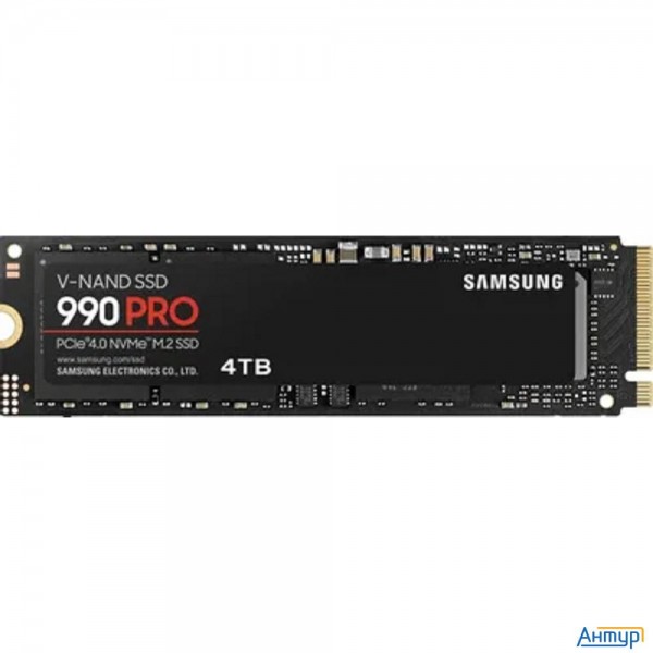 Ssd M.2 2280 Samsung Mz-v9p4t0bw 990 Pro 4tb Pcie Gen 4.0 X4 Nvme 2.0 V-nand Tlc