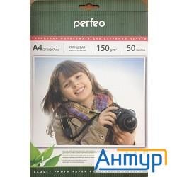 Perfeo Pf-gla4-150/50 Бумага Perfeo глянцевая 50л, А4 150 г/м2 (g07)