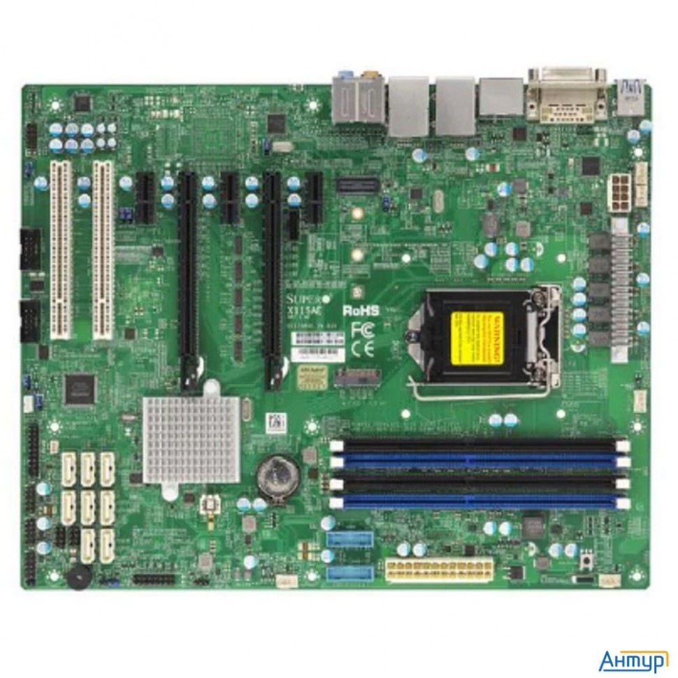 Supermicro Mbd-x11sae-b Материнская плата Atx (lga1151, C236, 4*ddr4, 8*sata3, M.2, 7*pcie, 2*glan,