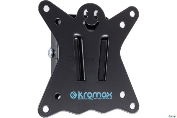 Кронштейн для телевизора Kromax Casper-100 черный 10"-32" макс.25кг настенный фиксированный