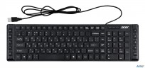 Клавиатура Acer Okw010 [zl.kbdee.002] Keyboard Usb Slim Multimedia Black