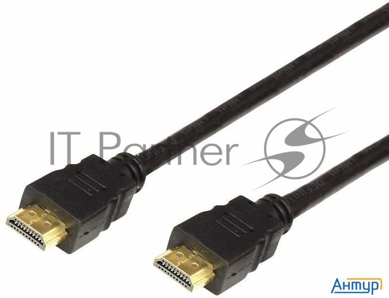 Кабель Proconnect (17-6203-8) Шнур Hdmi - Hdmi Gold 1.5М без фильтров (pe Bag)