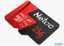 Флеш-накопитель Netac Карта памяти Netac Microsd P500 Extreme Pro 256gb, Retail Version Card Only