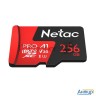Флеш-накопитель Netac Карта памяти Netac Microsd P500 Extreme Pro 256gb, Retail Version Card Only