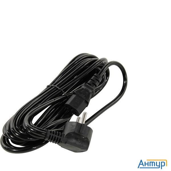 5bites Кабель питания Pc207-50a Iec-320-c13 / Cee 7/7 Shcuko / 220v / 3g*0.75mm / 5m