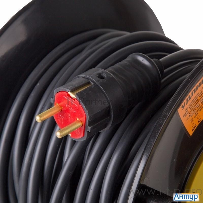 Удлинитель силовой на катушке 4 гнезда с/з 40 м 3х2,5 мм? Professional Proconnect