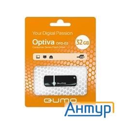 Usb 2.0 Qumo 32gb Optiva 02 Black [qm32gud-op2-black]