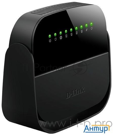 Роутер беспроводной D Link Dsl 2640u/r1a Adsl2 /vdsl2 черный
