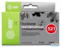 Картридж струйный Cactus Cs-cli521bk черный (8.4 мл) для Canon Pixma Mp540/mp550/mp620/mp630/mp640/m