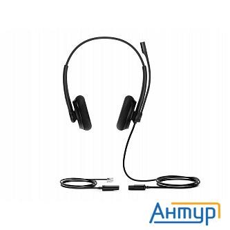 Гарнитура проводная Yealink Yhs34 Lite Dual черный