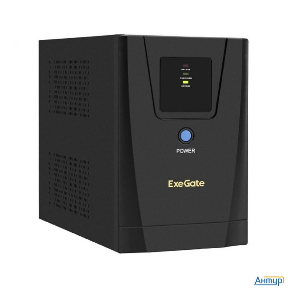 Exegate Ex292793rus ИБП Exegate Specialpro Unb-1200.led.avr.2sh.3c13 <1200va/750w, Led, Avr, 2*schuk