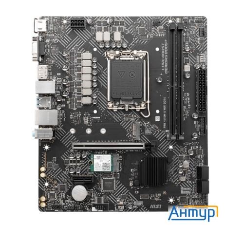 Msi H610 S1700 Matx Pro H610m-g Wifi Ddr4 {lga1700, 2ddr4, 1pci-ex16,1pci-ex1,1m.2,4sata3, 4usb3.2}