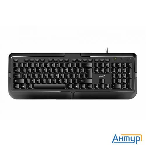 Клавиатура Genius Smart Kb-118, {Черный, проводная, Usb, 104 клавиши, регулировка наклона} [31310051